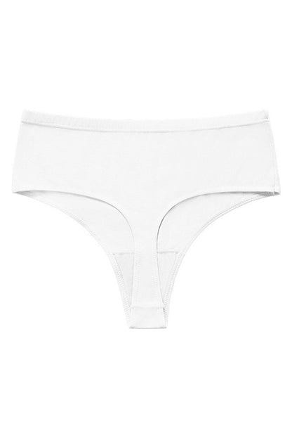 High Waisted Thong Panty