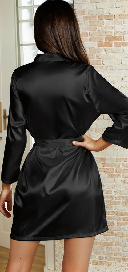 Classic Satin Robe