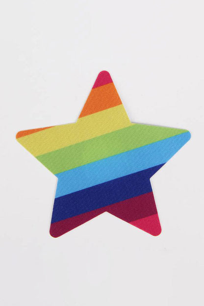 Rainbow Star Pasties