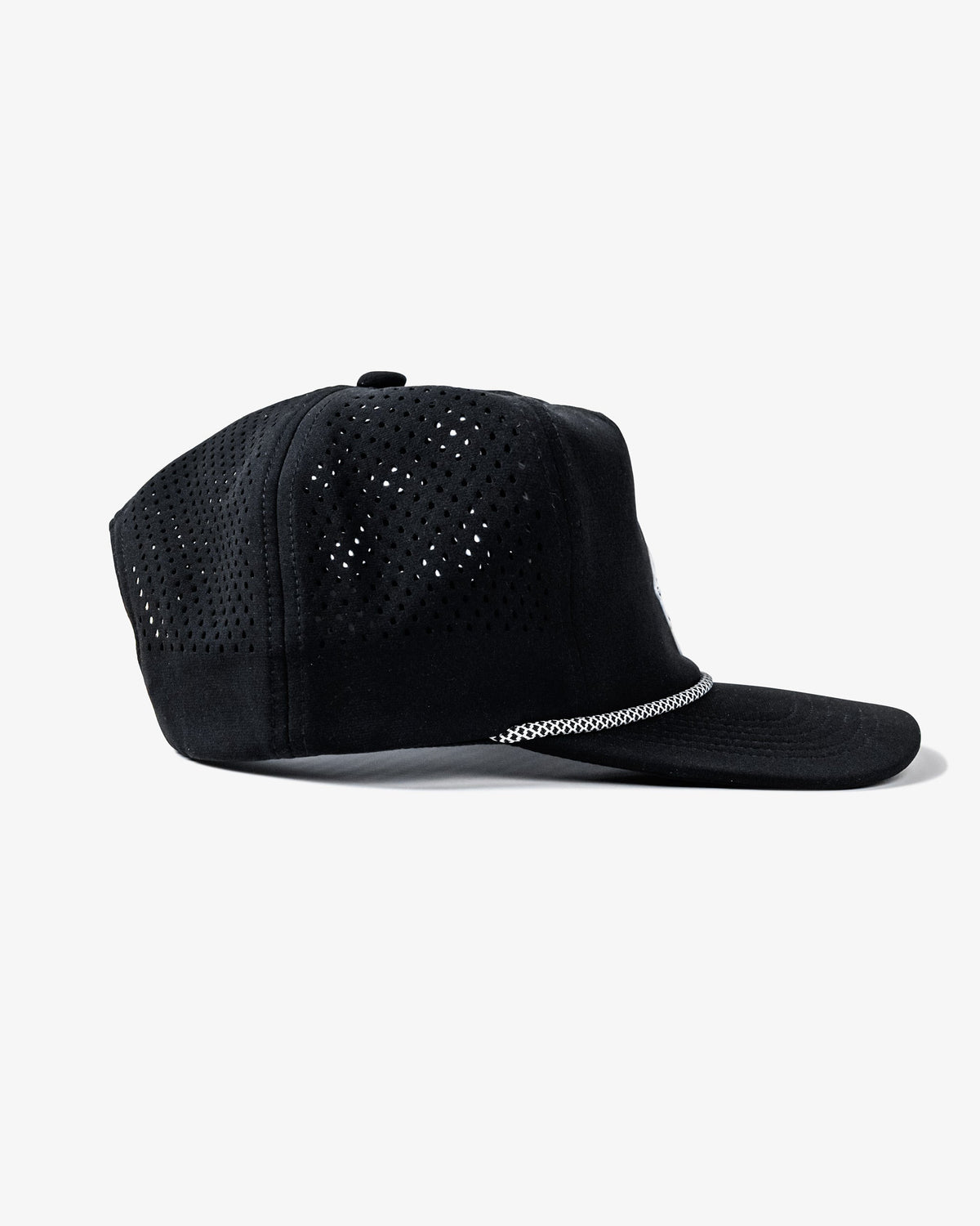 Skull Caddie Performance Rope Hat - Black