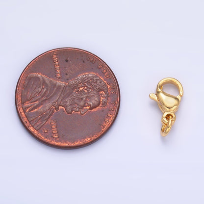 Stainless Steel 9mm Lobster Claw Clasps Closure Findings Set | Z1049