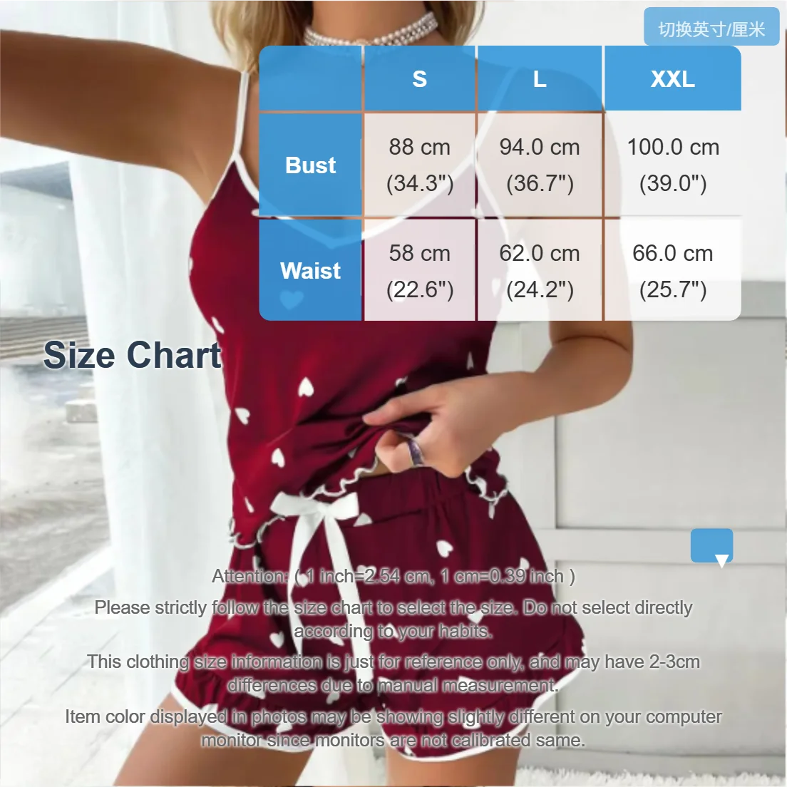 2024 Summer Pajama Set Large Size Vest Shorts Women&
