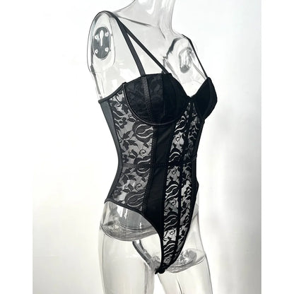 Sexy Lace Bodysuit for Women Bodies Elegant Women&