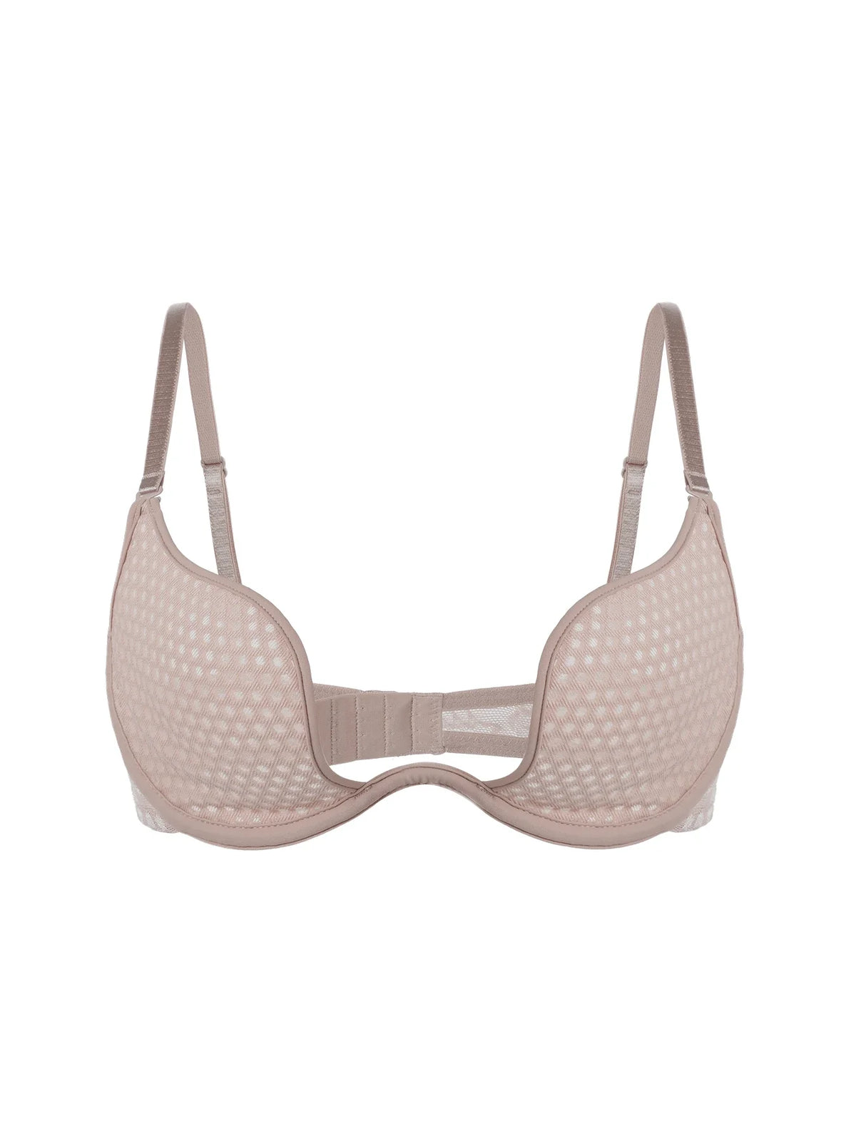 Sexy U-shaped spacer bra thin mesh Breathable underwear underwire comfortable stylish Lingerie bralette