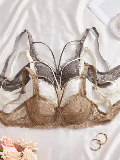 3Pcs Sexy Lace Women&