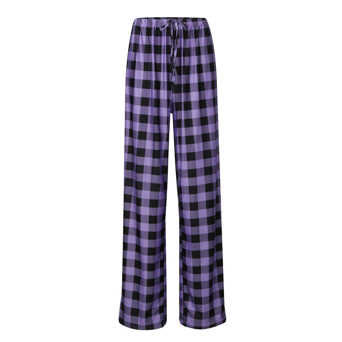 Women Christmas Pajama pants Autumn Winter Plaid Printed Pants