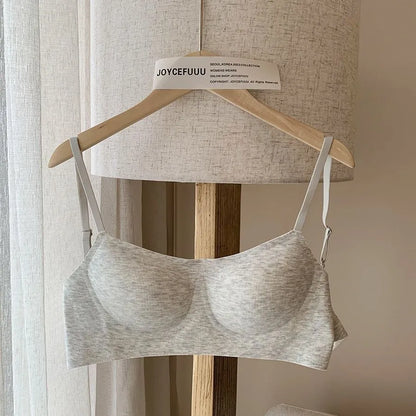 Comfortable Seamless Bras Soft Support Push-Up Bra for Women Small Bust Anti-Sag Underwire Women&