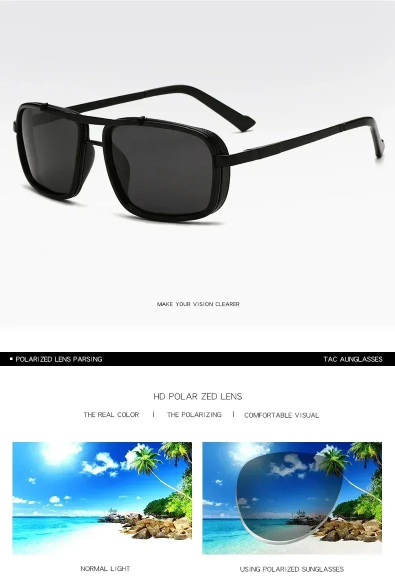 New Sunglasses Punk Sunglasses New Men&