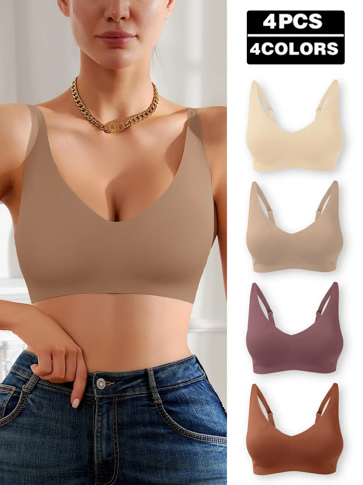 4PCS Women&