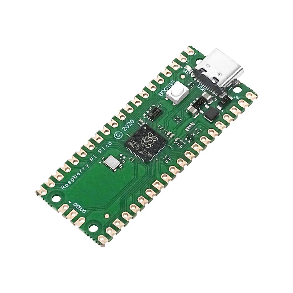 Raspberry Pi Pico Board RP2040 PICO W Dual-Core 264KB ARM Low-Power Microcomputers High-Performance Cortex-M0+ Processor