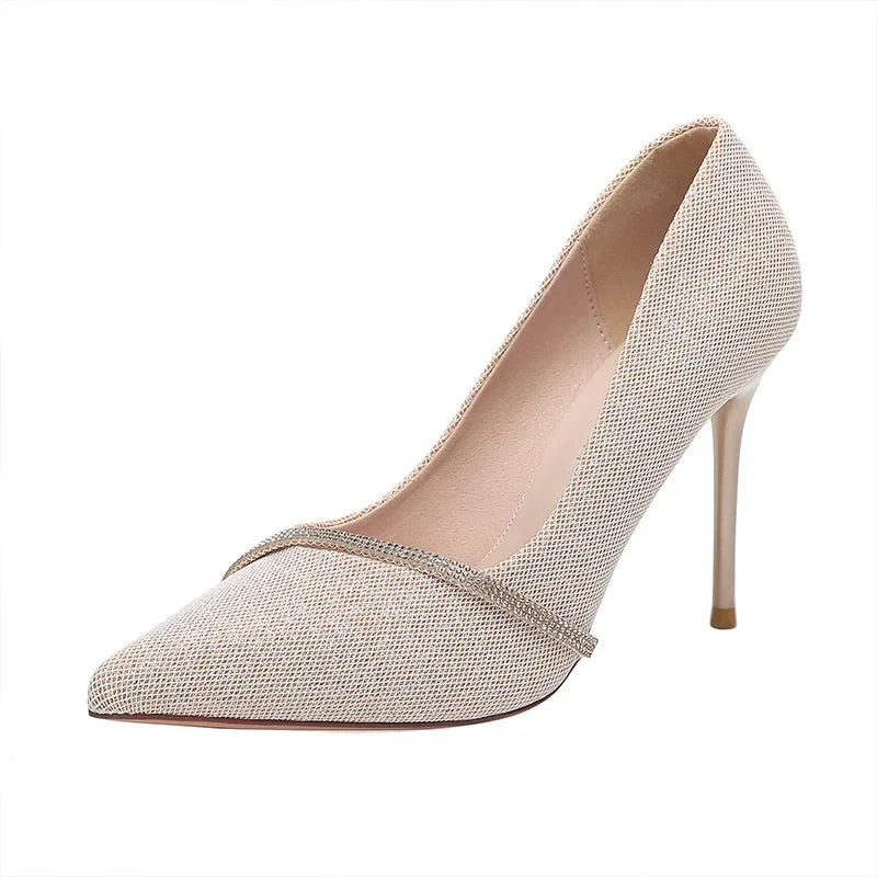 High Heels Women with  Spring and Autumn Pointy Women&