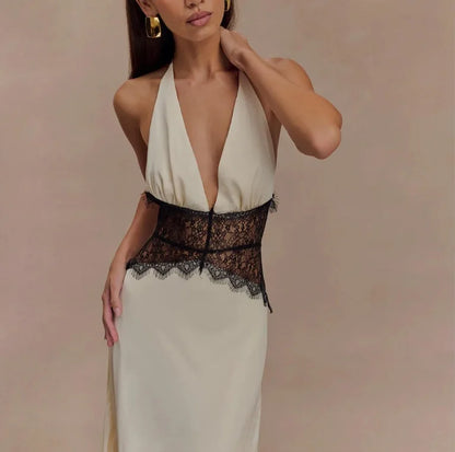 Summer Backless Sexy Long Dresses Women&