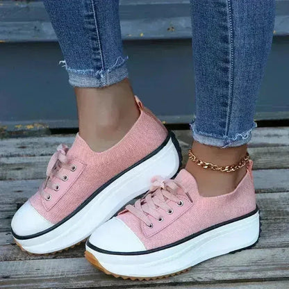 Summer Knitted Breathable Sneakers Women&