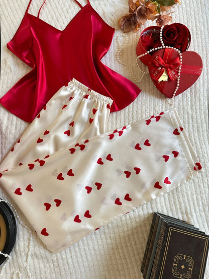 New V Neck 2 piece Women&
