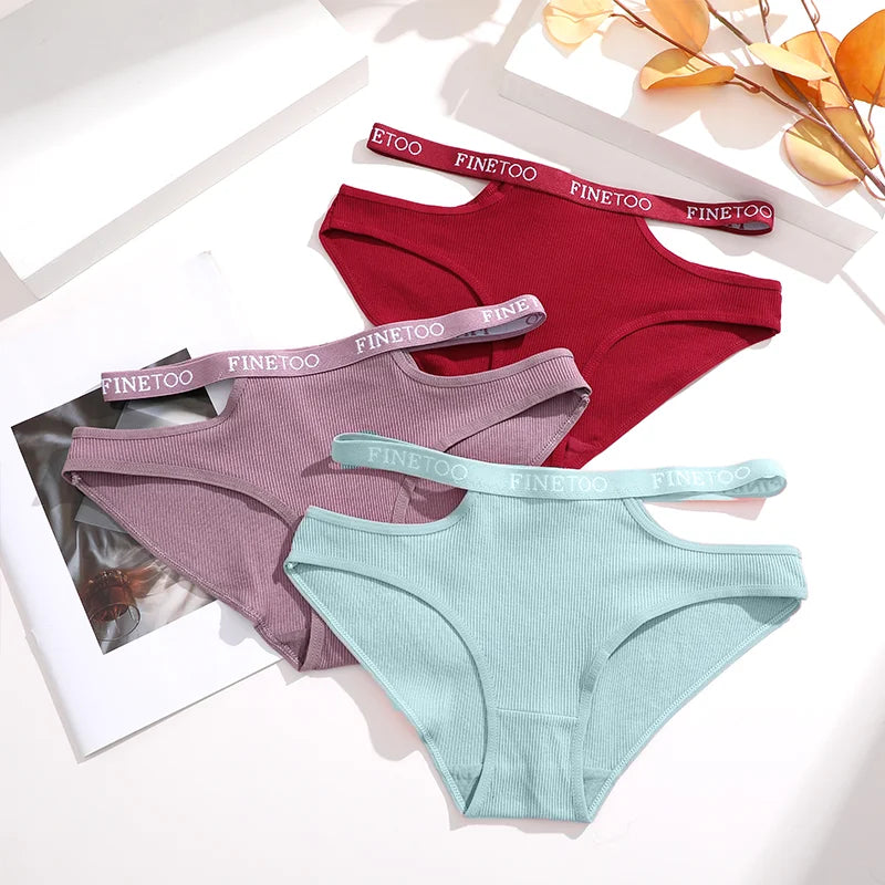 Cotton Double Letter Belt Briefs – Sexy &amp; Comfortable Women&