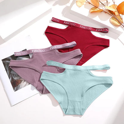 Cotton Double Letter Belt Briefs – Sexy &amp; Comfortable Women&