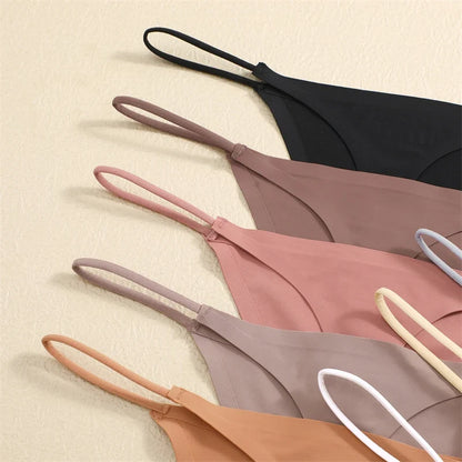8Pcs/Set Seamless Thong Women Invisible Thin Strap Low Waist High Stretch Flexibility Panties Sexy Underwear Briefs T-back