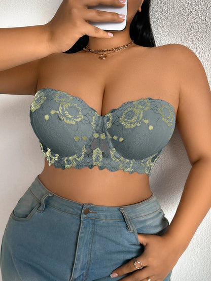Plus Size Lace Women&