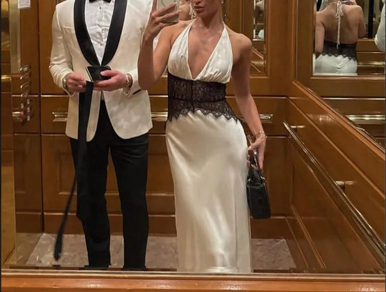 Summer Backless Sexy Long Dresses Women&