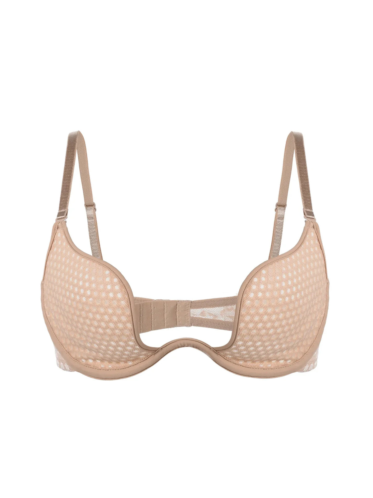 Sexy U-shaped spacer bra thin mesh Breathable underwear underwire comfortable stylish Lingerie bralette