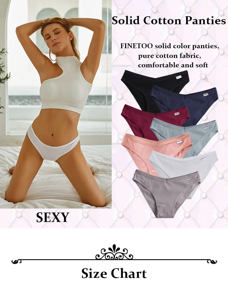 Comfortable Cotton Briefs for Women – 3-Piece Panty Set