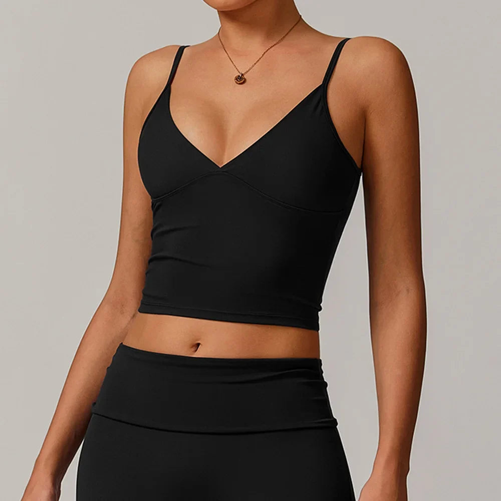 Women Sports Underwear Yoga Top Vest High Shockproof Quick-drying Yoga Gym Bra Push Up Running Fitness Bras Ladies Sportswear