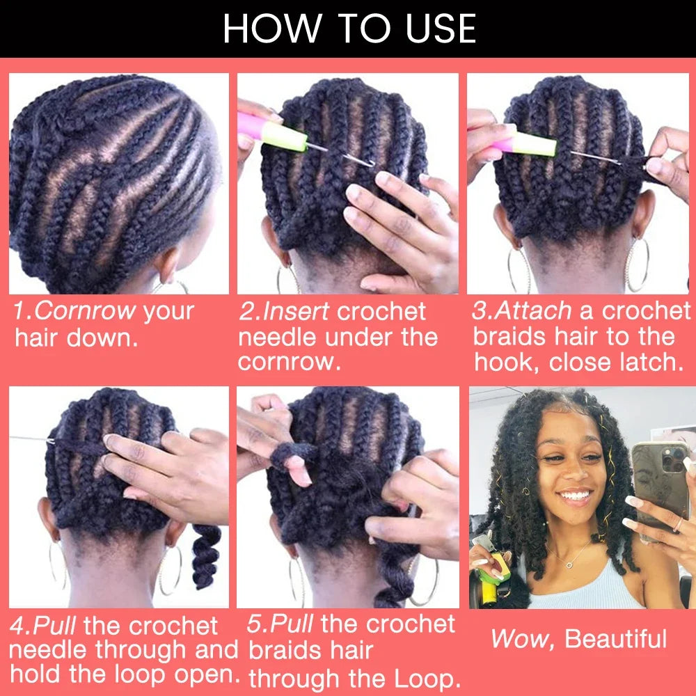 14 12 inch Butterfly Faux Locs Crochet Hair Braids Pre looped Distressed Goddess Butterfly Soft Locs Crochets Braids Cheveux Lok