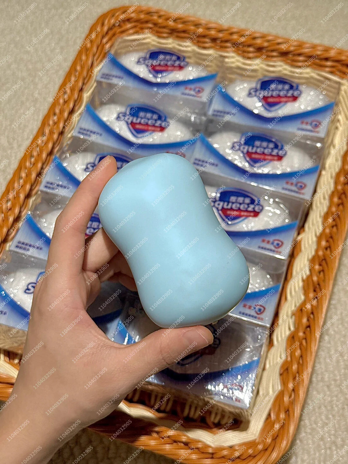Soap Ball Squishy Soap Stress Ball Fidget Toy Crunchy Squeeze Ball Round Blocks Filled ASMR Anti Stress Toys for Kids &amp; Adults