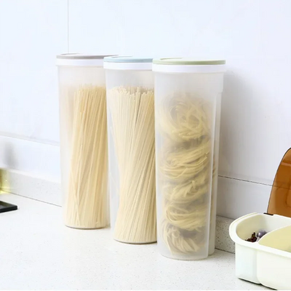 Noodles Sealed Can Kitchen Accessories Food Grade Plastic Kitchen Storage &amp; Organization Quantitative Divided Can Storage Box