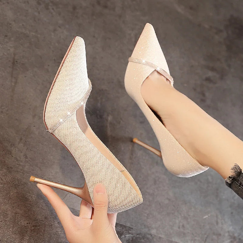 High Heels Women with  Spring and Autumn Pointy Women&