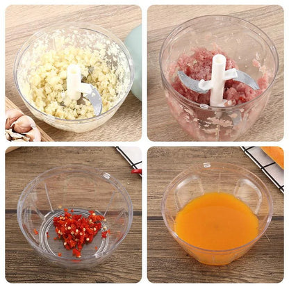 Manual Meat Mincer  &amp; Garlic Chopper
