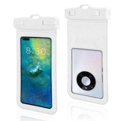 Waterproof Phone Case Pouch Protector For iPhone Cell Phone Cover Underwater Case Universal Water Proof Bag Waterproof Case Cellphone Pouch for iPhone 13 Pro Max Case &amp; Strap