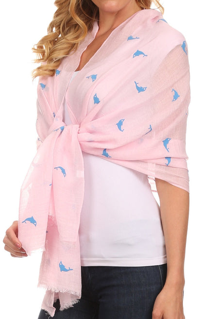 Sakkas Hillary summer breeze lightweight flowing sheer gauze wrap scarf