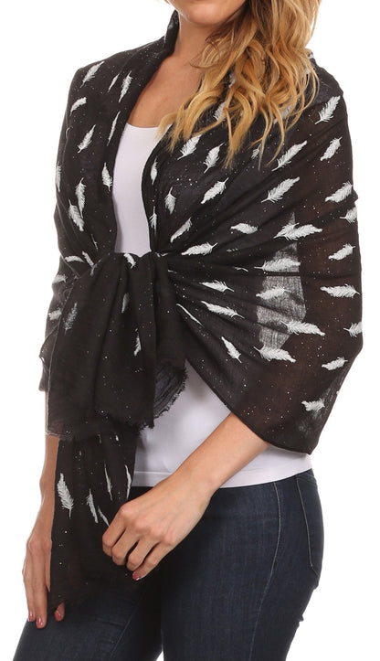 Sakkas Hillary summer breeze lightweight flowing sheer gauze wrap scarf