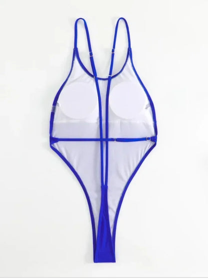 Sexy Extreme G String Mini Micro Thong Women Swimwear One Piece Swimsuit Female Backless Monokini Bather Bathing Suit Swim Lady