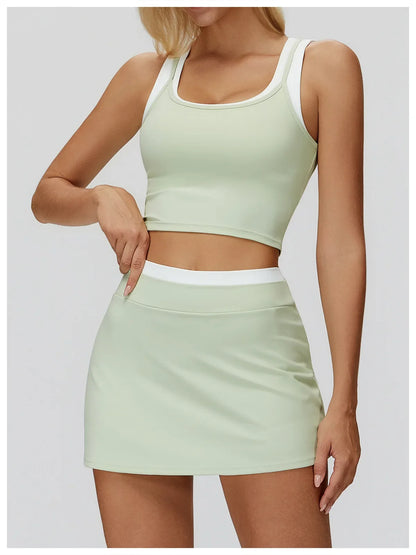Color Blocked Fitness Bra Workout Tops Gym Underwear Fitness Sports Bras Athletic Sport Bra Women Backless Gym Yoga Crop Top