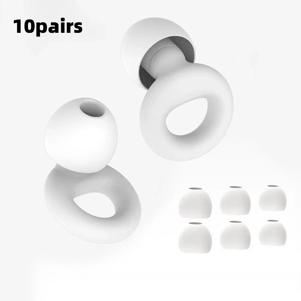 Silicone Earplugs for Swimming Sleep Noise Cancel Noise Reduction-Soundproof Reduce Disturbances -Quality Earplugs