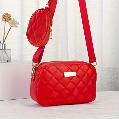 Crossbody Bag Women - Embroidered Coin Purse Adjustable Strap