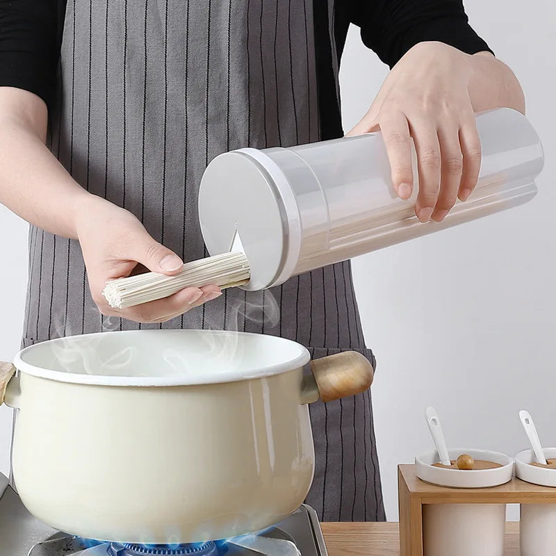 Noodles Sealed Can Kitchen Accessories Food Grade Plastic Kitchen Storage &amp; Organization Quantitative Divided Can Storage Box