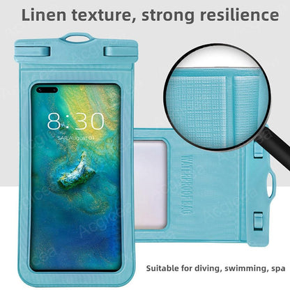 Waterproof Phone Case Pouch Protector For iPhone Cell Phone Cover Underwater Case Universal Water Proof Bag Waterproof Case Cellphone Pouch for iPhone 13 Pro Max Case &amp; Strap