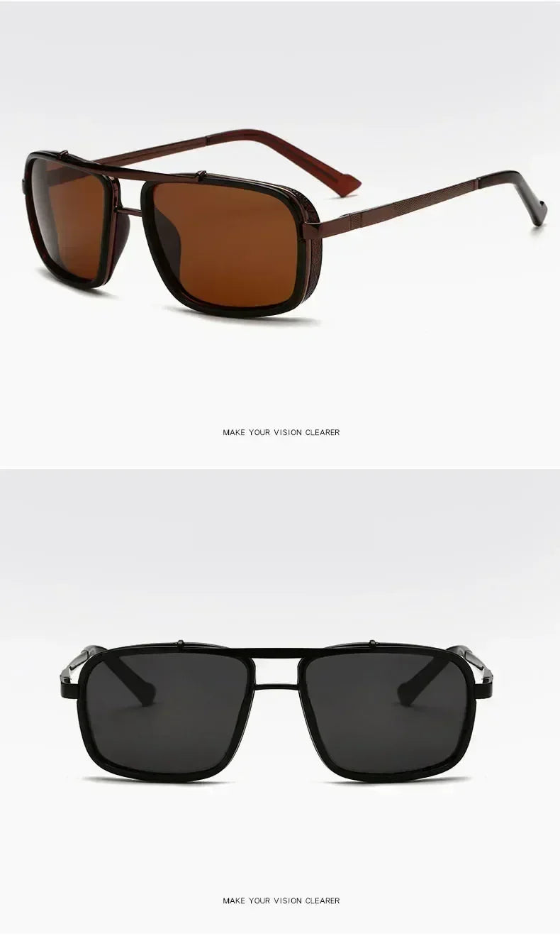 New Sunglasses Punk Sunglasses New Men&
