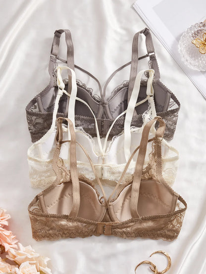 3Pcs Sexy Lace Women&
