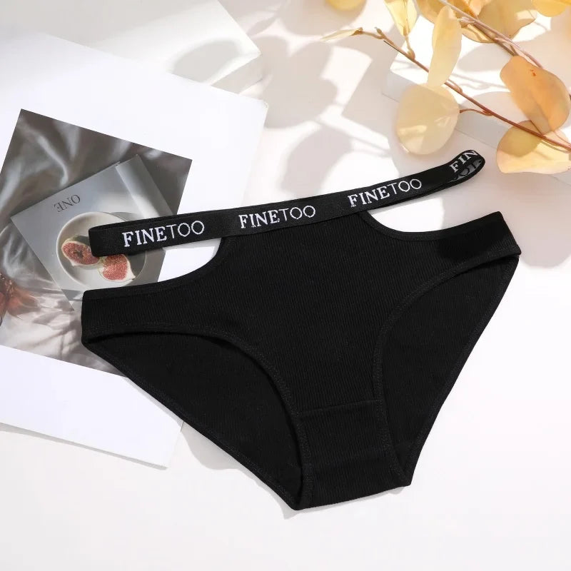 Cotton Double Letter Belt Briefs – Sexy &amp; Comfortable Women&