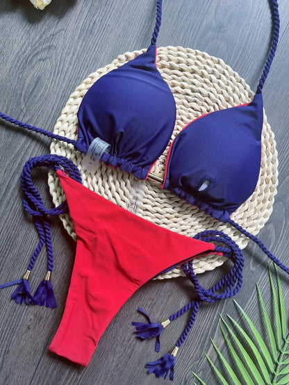 Sexy Solid color Women&