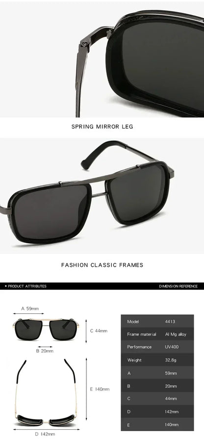 New Sunglasses Punk Sunglasses New Men&