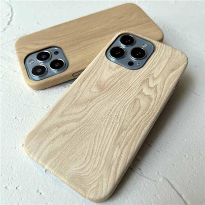 Retro Ultra Thin Wooden Texture Phone Cases For iPhone 14 13 12 11 Pro Max XS MAX XR XS X 7 8 Plus anti-skid Soft Cover Vintage Wooden Unique Classy &amp; Fully Protective Phone Case