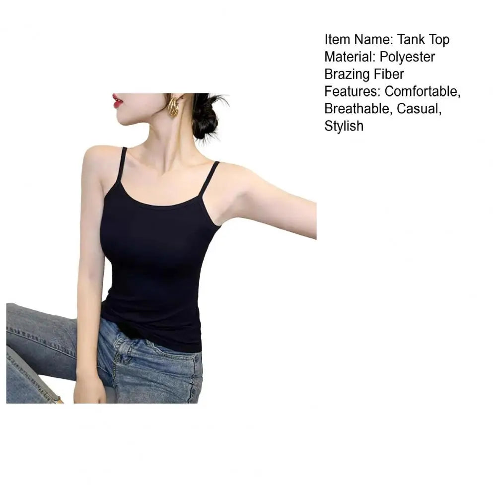 Summer Basic Undershirts Women&