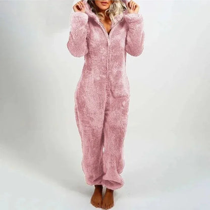 Mode Sourire Vêtements De Nuit Ensemble Plus La Taille Capuche Ensembles Pyjamas pour Femmes Adultes pour Hiver plus size onesie