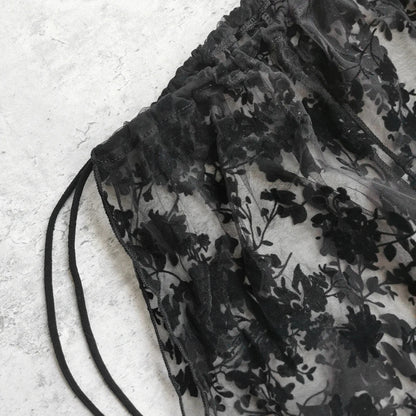 Sexy Black Lace Long Pants 3 Piece Bikini Set Women Push Up Bra Bandage Triangle Swimsuit Beach Bathing Suit Holiday Swimwear