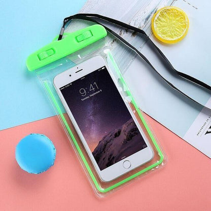 Water Proof Cases For iPhone 12 Cover Pouch Cases For iPhone  XS MAX 8 7 6 s Plus Universal Waterproof Case Universal Waterproof Cell Phone Bag/Holder for iPhone Case &amp; Strap